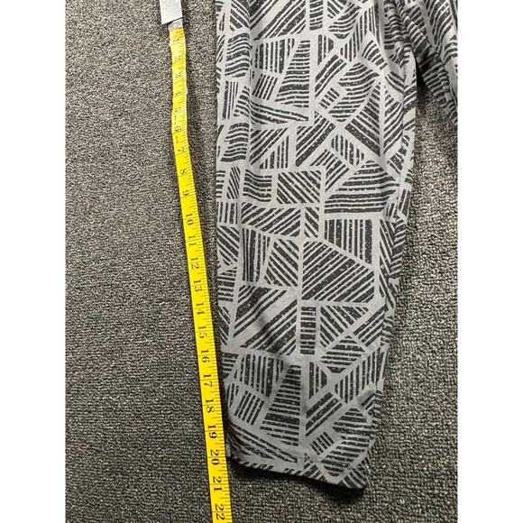 Peyton Jensen Jumpsuit Womens Large Geometric Pockets Elastic Waist Made USA - Picture 11 of 11